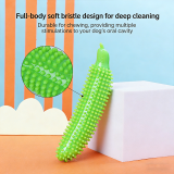 Cucumber Shape Dog Chew Toy Durable Teething Stick Bite Resistant Boredom Relief Pet Toy for Puppy Small Medium Dogs