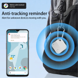 Android Global GPS Locator, Find Hub App Smart Anti Lost Tracker for Elderly Kids Pets Portable Positioning Device