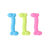 Durable TPR Dog Chew Toys Collection Bone Nipple Teething Ring Bite Proof Dental Care Pet Dog Supplies