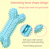 Durable Dog Bone Toy Interactive Chew Stick Teeth Grinding Molar Toy Boredom Relief Pet Dog Accessories