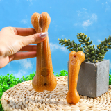 Dog Bone Chew Toy Antler Molar Stick Bite Resistant Teeth Cleaning Self-Playing Boredom Relief Pet Supplies