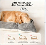 Winter Warm Plush Dog Bed Thickened Soft Pet Mat for Large Dogs Crate Pad Pet Supplies