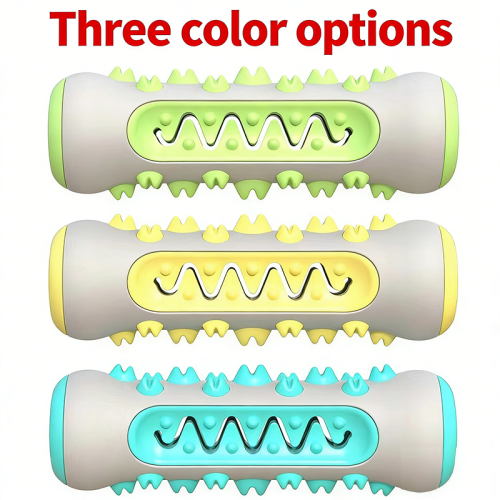 TPR Dog Chew Toy Bone Shape Durable Teething Stick Bite Resistant Teeth Grinding Pet Dog Toys