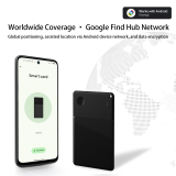 Ultra Thin Card Android Tracker Slim Anti Lost Locator for Pet Wallet Luggage Travel Use