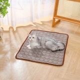 Summer Pet Ice Silk Cooling Mat Soft Sofa Bed Pad Breathable Cool Mat for Dogs Cats