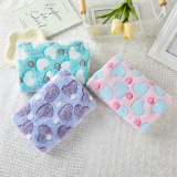 Soft Flannel Pet Blanket Warm Dog Cat Blanket Cozy Pet Bed Mat for Puppy Kitten Pet Supplies