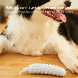 Cucumber Shape Dog Chew Toy Durable Teething Stick Bite Resistant Boredom Relief Pet Toy for Puppy Small Medium Dogs