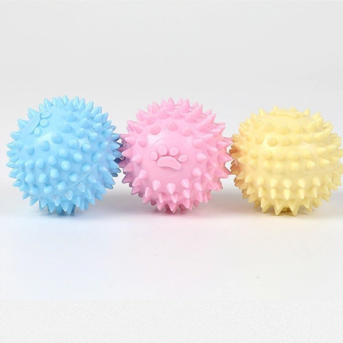 Durable TPR Dog Toy Bite Proof Molar Stick Toy Ball Teeth Cleaning Pet Supplies for Small Medium Large Dogs