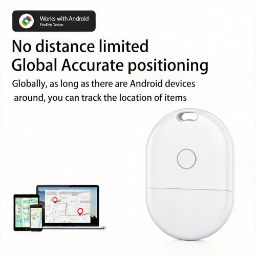 Android Smart Pet Tracking Device Bluetooth Global Position Locator Anti-loss Pet Collar Tag