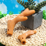 Dog Bone Chew Toy Antler Molar Stick Bite Resistant Teeth Cleaning Self-Playing Boredom Relief Pet Supplies