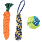 Indestructible Dog Toy Ball Bite Resistant Chew Toy Self-Playing Boredom Relief Teething Stick Pet Dog Toys