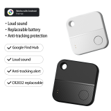 Android Global GPS Locator, Find Hub App Smart Anti Lost Tracker for Elderly Kids Pets Portable Positioning Device
