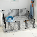 Indoor Pet Fence & Dog Cage Freely Combined Isolation Gate Dog House Barrier for Small Medium Dogs
