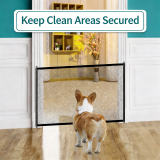 Pet Isolation Net Dog Barrier Fence Home Safety Protection Net No Drilling Pet Guard Net