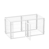 Fully Enclosed Dog Fence Cage Freely Combined Pet Pen for Small Medium Large Dogs Indoor Dog House