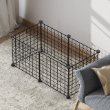 Indoor Pet Fence Dog Cat Rabbit Isolation Barrier Detachable Pet Playpen Cage for Small Dogs Cats