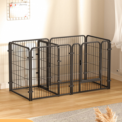 Indoor Anti-Escape Dog Fence Pet Cage Isolation & Toilet Training Pen for Small Medium Dogs