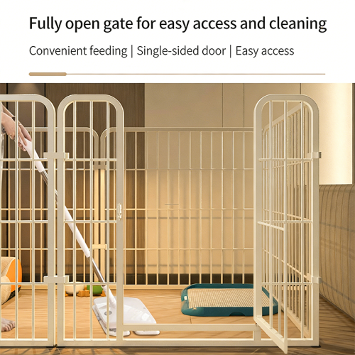 Indoor & Outdoor Pet Dog Fence Foldable Isolation Gate Dog Cage for Small Medium Large Dogs