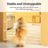 Indoor Pet Isolation Gate Dog Cat Safety Fence Barrier for Small Medium Large Dogs