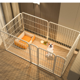 Indoor & Outdoor Pet Dog Fence Foldable Isolation Gate Dog Cage for Small Medium Large Dogs