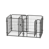 Indoor Anti-Escape Dog Fence Pet Cage Isolation & Toilet Training Pen for Small Medium Dogs
