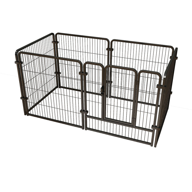 Indoor Dog Cage & Playpen Freely Combined Pet Fence for Small Medium Large Dogs Toilet Training Kennel