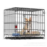 Foldable Dog Cage for Small Medium Large Dogs Heavy Duty Thickened Pet Crate Portable Dog House Cat Cage