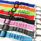 Reflective Elastic Pet Car Seat Belt Retractable Dog Cat Safety Rope for Vehicle Travel