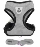 Vest Type Dog Harness and Leash Set Outdoor Walking Anti-Pull Pet Chest Strap