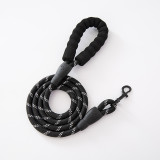 Explosion-Proof Reflective Dog Leash Pet Walking Lead for Medium Large Dogs