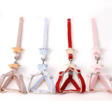 Dog Leash Pet Harness Lead Cat Chest Strap Dog Rope Pet Walking Leash Pet Supplies