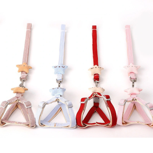 Dog Leash Pet Harness Lead Cat Chest Strap Dog Rope Pet Walking Leash Pet Supplies