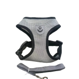 Vest Type Dog Harness and Leash Set Outdoor Walking Anti-Pull Pet Chest Strap