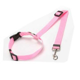 Dog Car Seatbelt Adjustable Vehicle Safety Strap Headrest Restraint Pet Harness Clip