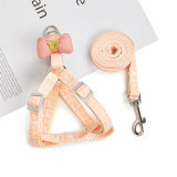 Dog Leash Pet Harness Lead Cat Chest Strap Dog Rope Pet Walking Leash Pet Supplies