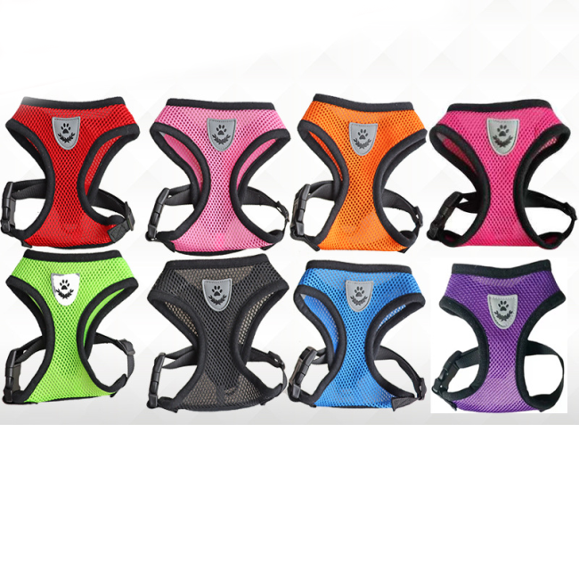 Vest Type Dog Harness and Leash Set Outdoor Walking Anti-Pull Pet Chest Strap