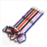 Dog Car Seatbelt Adjustable Vehicle Safety Strap Headrest Restraint Pet Harness Clip