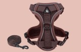 Vest Style Dog Harness Reflective Breathable Pet Cat Chest Strap Walking Leash