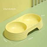 Double Cat Bowl Anti-Tipping Special Pet Feeding Bowl Food Water Bowl for Kitten Cat