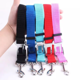 Adjustable Pet Car Seat Belt Durable Vehicle Safety Leash Dog Cat Travel Traction Rope