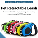 Automatic Retractable Pet Leash, Extendable Dog Cat Walking Traction Rope Portable Pet Leash