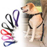 Adjustable Pet Car Seat Belt Durable Vehicle Safety Leash Dog Cat Travel Traction Rope