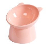 Tilted Elevated Pet Bowl, Cervical Protection Anti-Tipping Cat Food Bowl High Foot Feeding Bowl for Cats Small Dogs