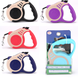 Automatic Retractable Pet Leash, Extendable Dog Cat Walking Traction Rope Portable Pet Leash