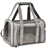 Breathable Pet Carrier Bag, Portable Outdoor Travel Handbag, Carrying Bag for Small Dogs Cats