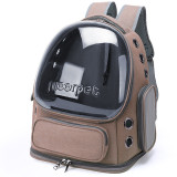 Breathable Space Capsule Pet Backpack, Panoramic Sightseeing Cat Bag, Large Space Portable Outdoor Pet Carrier