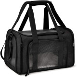 Breathable Pet Carrier Bag, Portable Outdoor Travel Handbag, Carrying Bag for Small Dogs Cats