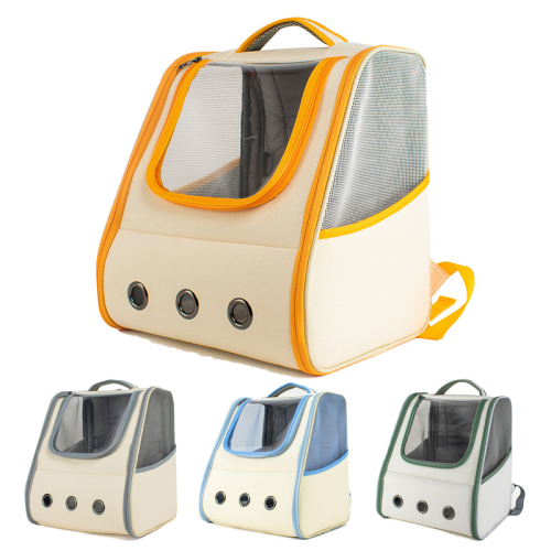 Versatile Space Capsule Cat Backpack, Breathable Large Capacity Pet Bag, Portable Outdoor Shoulder Bag for Cats Small Dogs