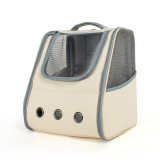 Versatile Space Capsule Cat Backpack, Breathable Large Capacity Pet Bag, Portable Outdoor Shoulder Bag for Cats Small Dogs