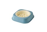 Solid Color Rim Slow Feeder Ceramic Pet Bowl With Stand, Anti-Choke Slow Eating Bowl for Cats Dogs